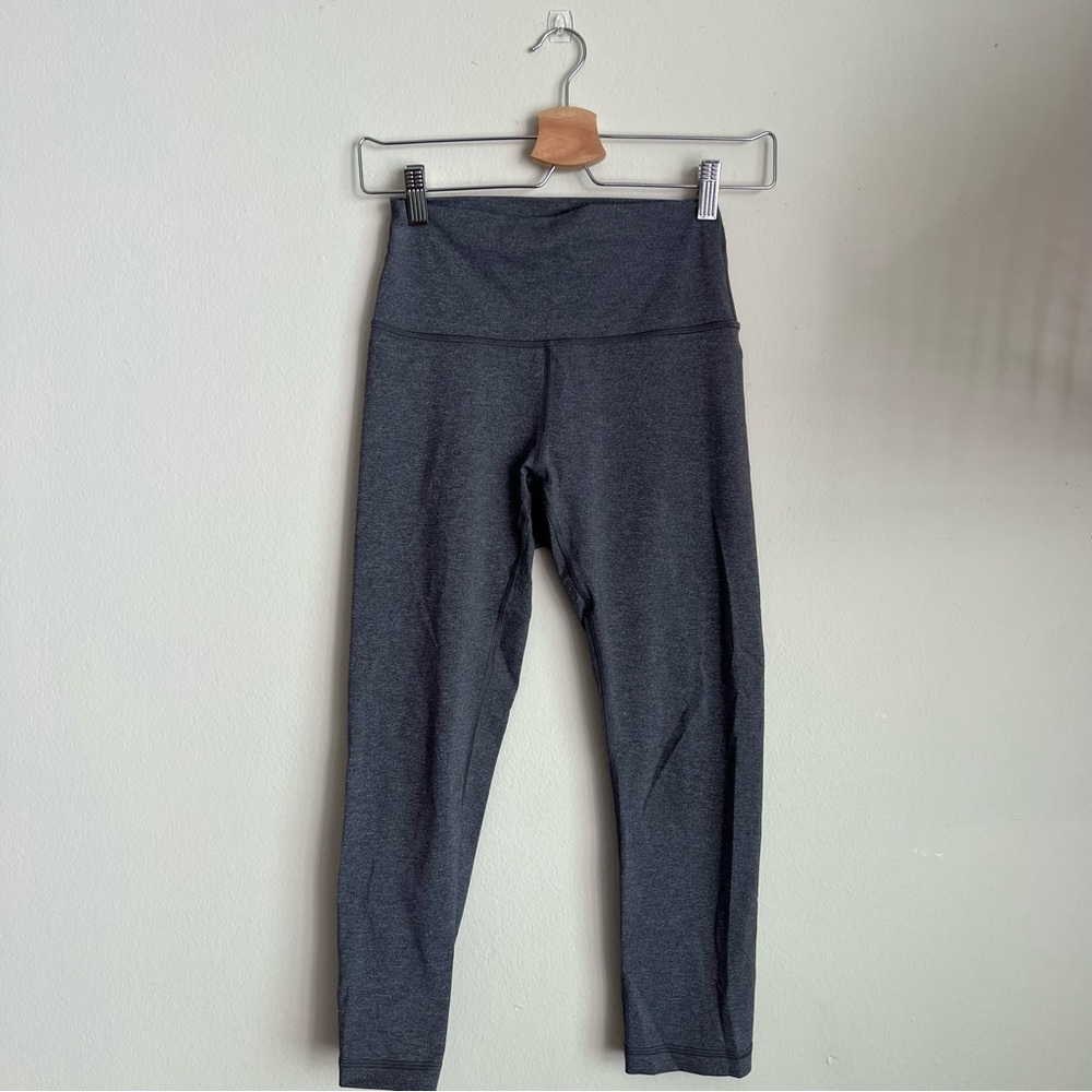 Lululemon wunder under luxtreme leggings gray